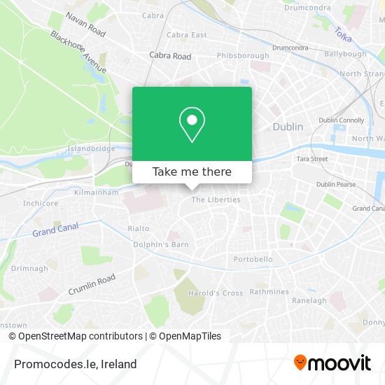 Promocodes.Ie map