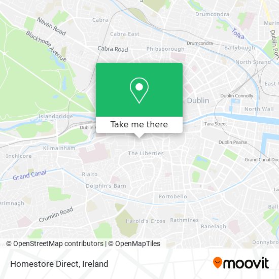 Homestore Direct map