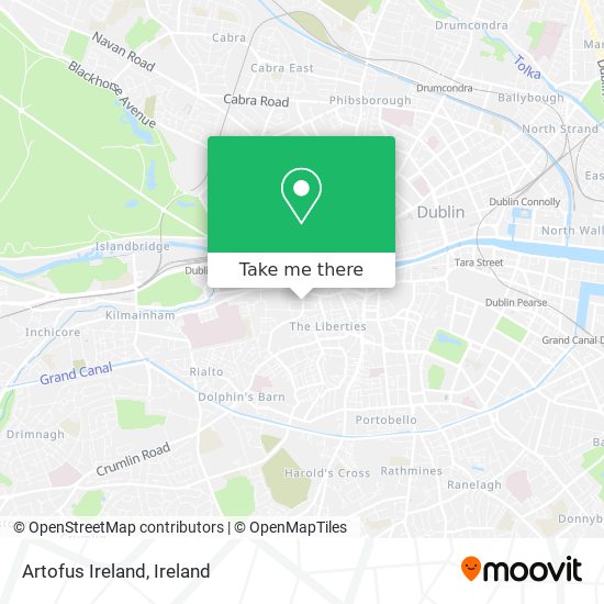 Artofus Ireland map