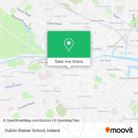 Dublin Steiner School map