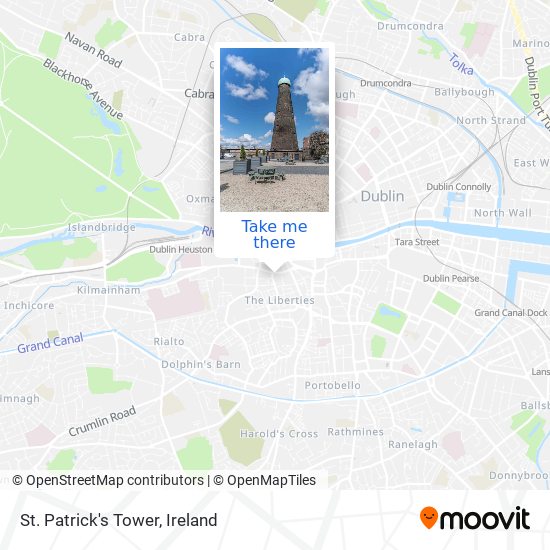 St. Patrick's Tower map