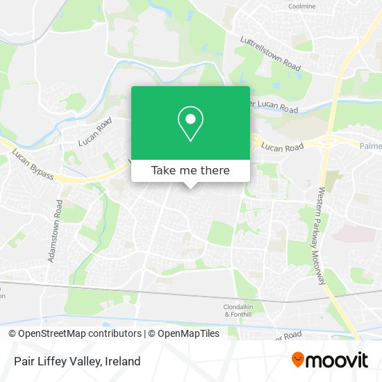 Pair Liffey Valley map