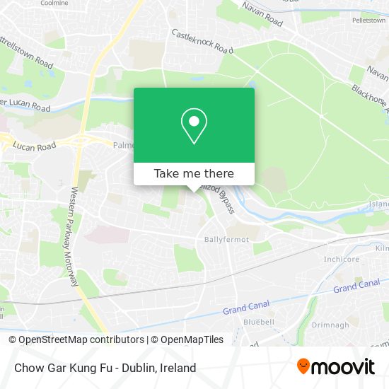 Chow Gar Kung Fu - Dublin map