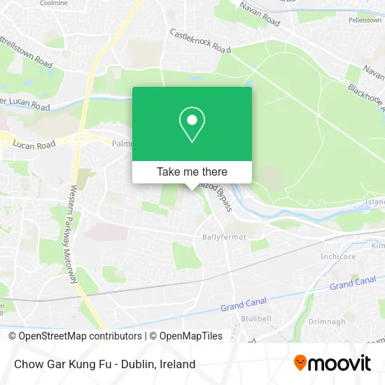 Chow Gar Kung Fu - Dublin map