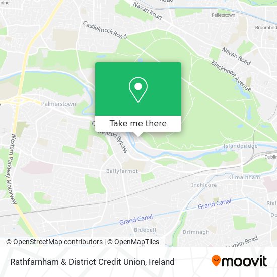 Rathfarnham & District Credit Union map