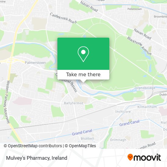 Mulvey's Pharmacy map