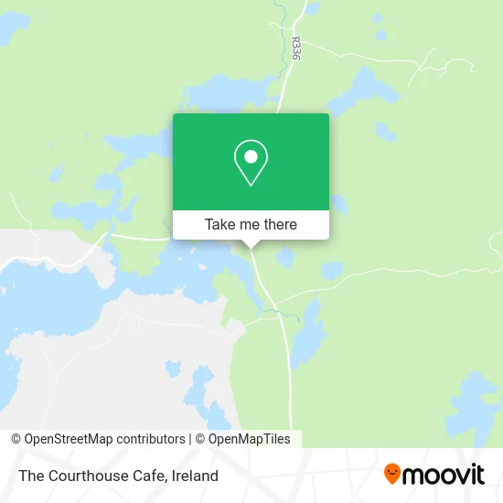 The Courthouse Cafe map