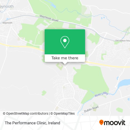 The Performance Clinic map