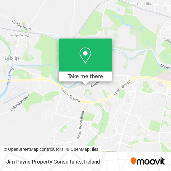 Jim Payne Property Consultants map