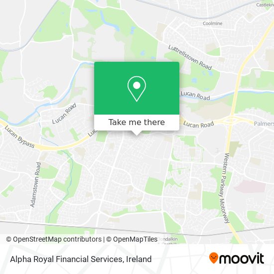 Alpha Royal Financial Services map