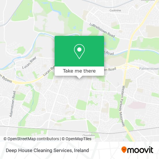 Deep House Cleaning Services map