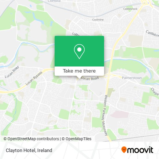 Clayton Hotel map