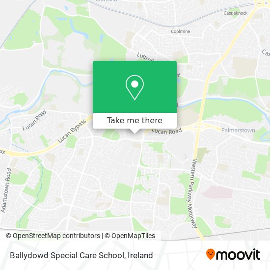 Ballydowd Special Care School map