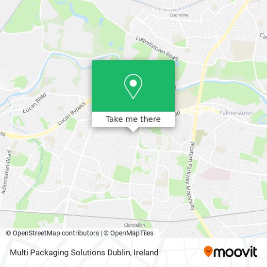 Multi Packaging Solutions Dublin map