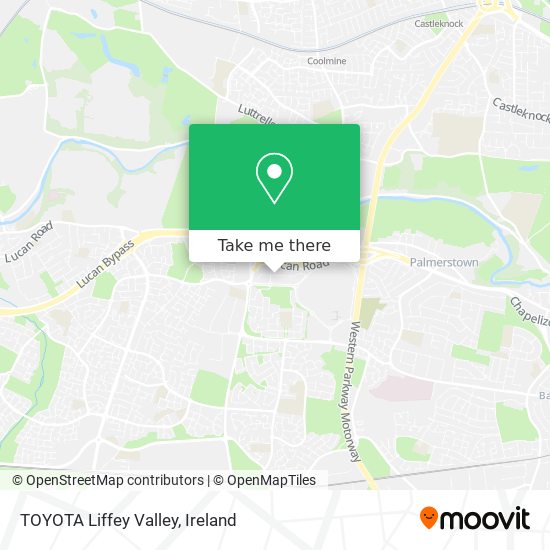 TOYOTA Liffey Valley map