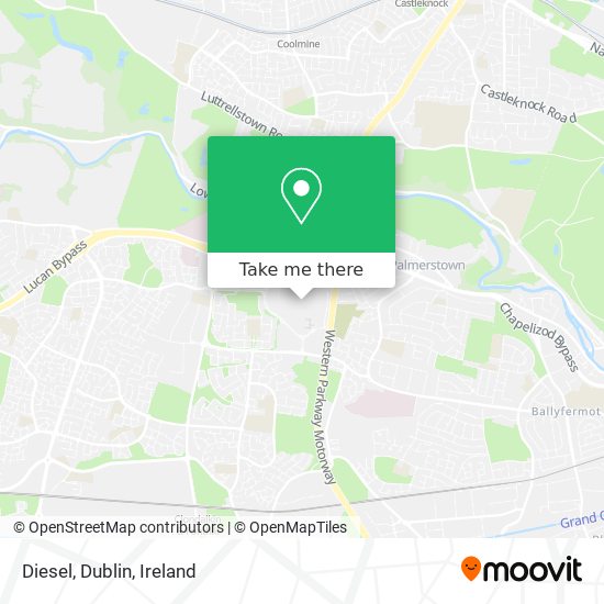 Diesel, Dublin map