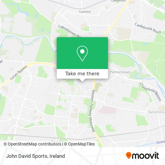 John David Sports map