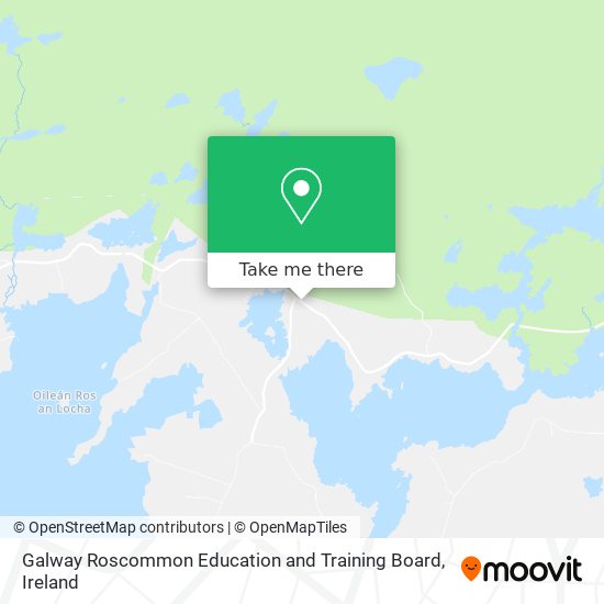 Galway Roscommon Education and Training Board map