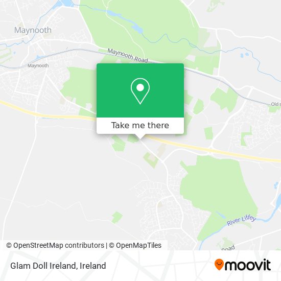 Glam Doll Ireland map
