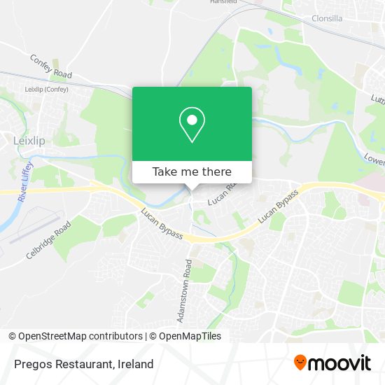 Pregos Restaurant map