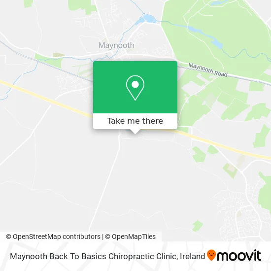 Maynooth Back To Basics Chiropractic Clinic map