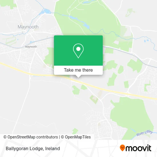 Ballygoran Lodge map