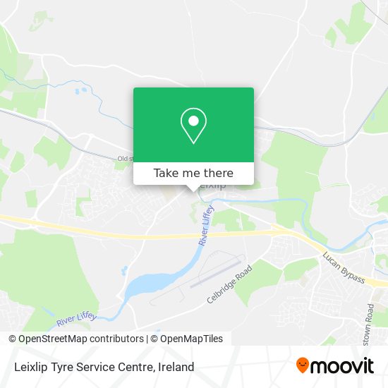 Leixlip Tyre Service Centre map