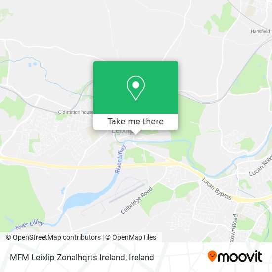 MFM Leixlip Zonalhqrts Ireland map
