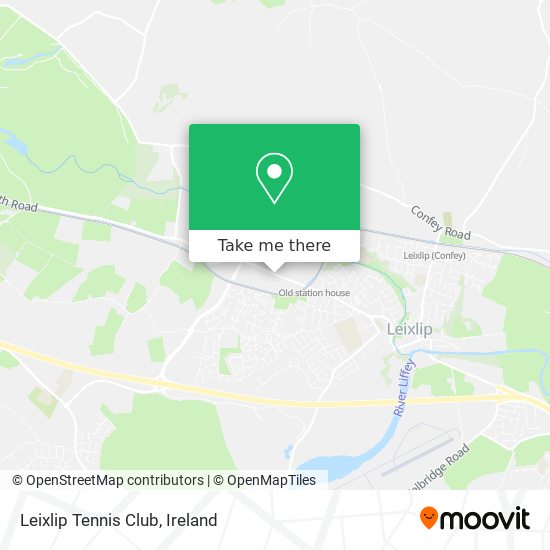 Leixlip Tennis Club map