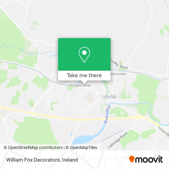 William Fox Decorators map