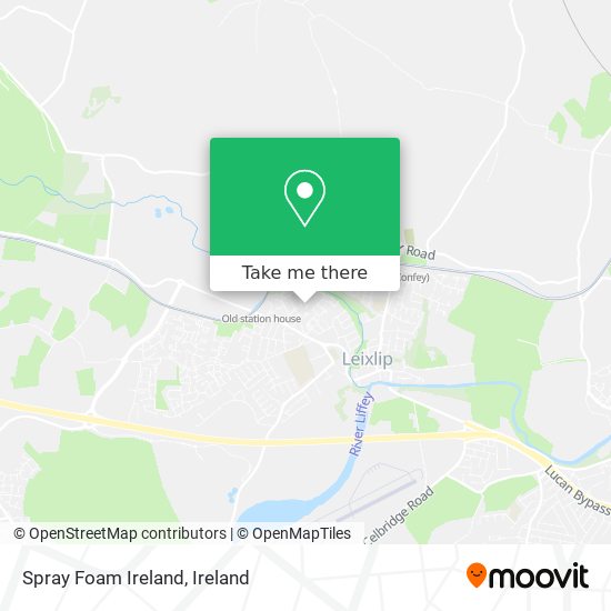 Spray Foam Ireland map