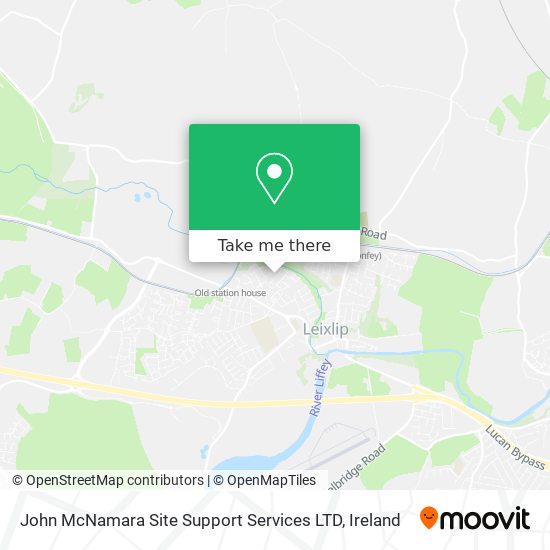 John McNamara Site Support Services LTD map