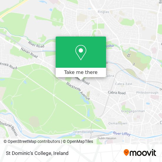 St Dominic's College map