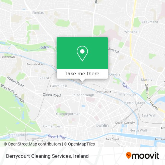 Derrycourt Cleaning Services map