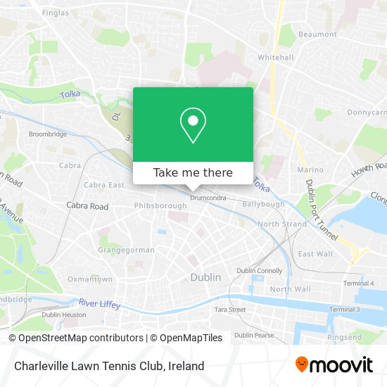 Charleville Lawn Tennis Club map