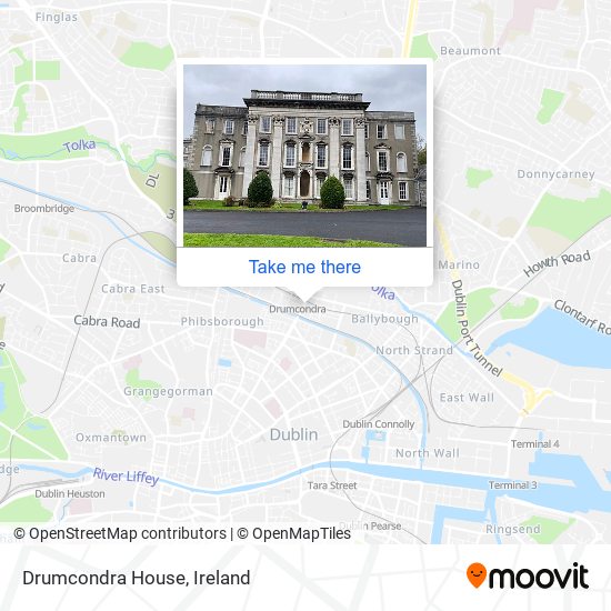 Drumcondra House map