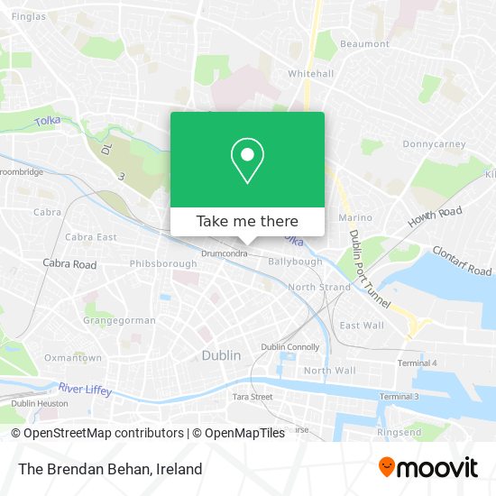 The Brendan Behan map