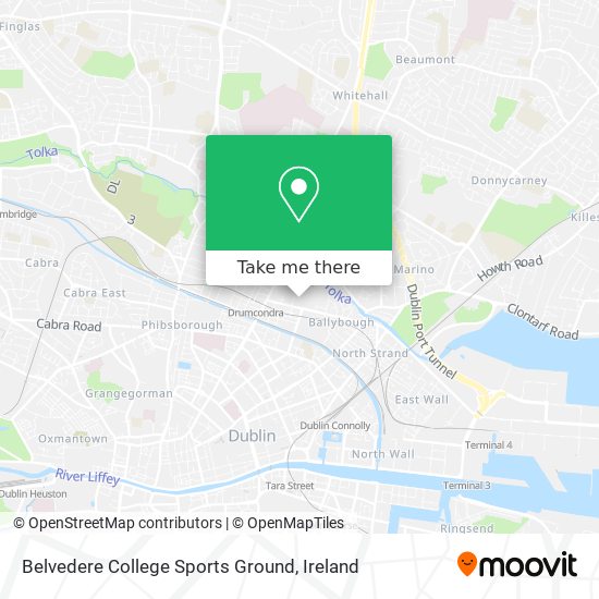 Belvedere College Sports Ground map