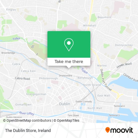 The Dublin Store map
