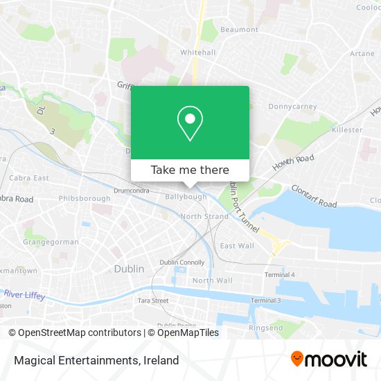 Magical Entertainments map