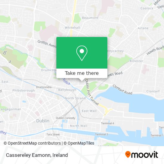 Cassereley Eamonn map