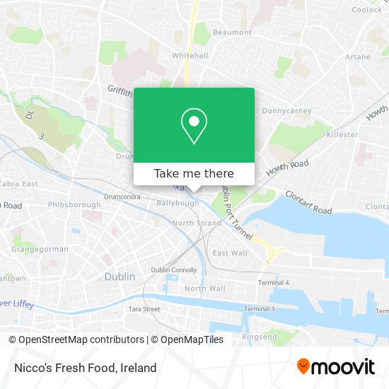 Nicco's Fresh Food map