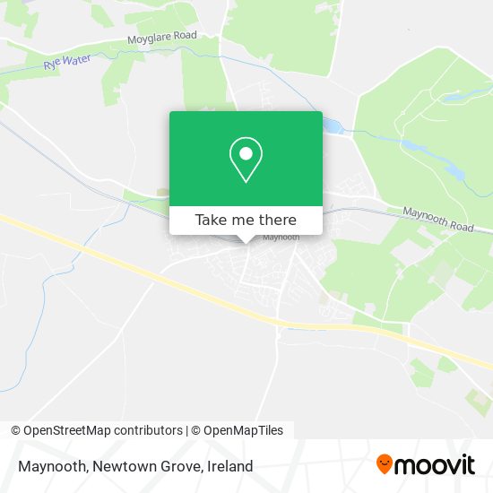 Maynooth, Newtown Grove map