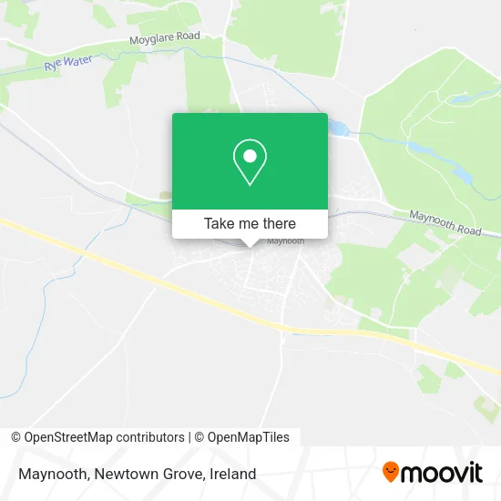 Maynooth, Newtown Grove map