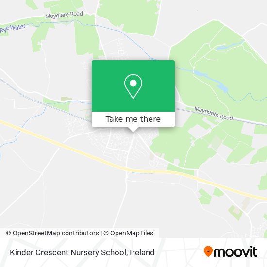 Kinder Crescent Nursery School map