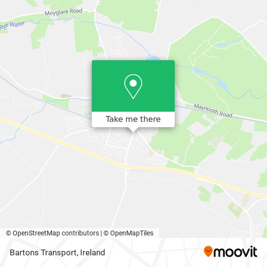 Bartons Transport map