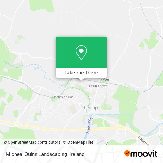 Micheal Quinn Landscaping map