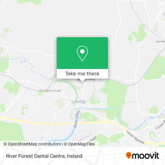 River Forest Dental Centre map