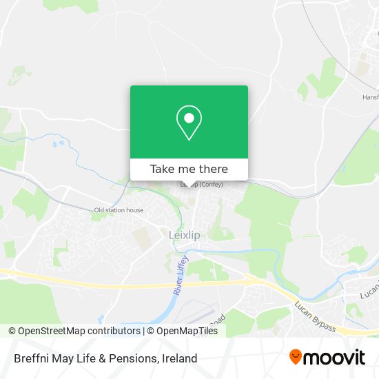 Breffni May Life & Pensions map