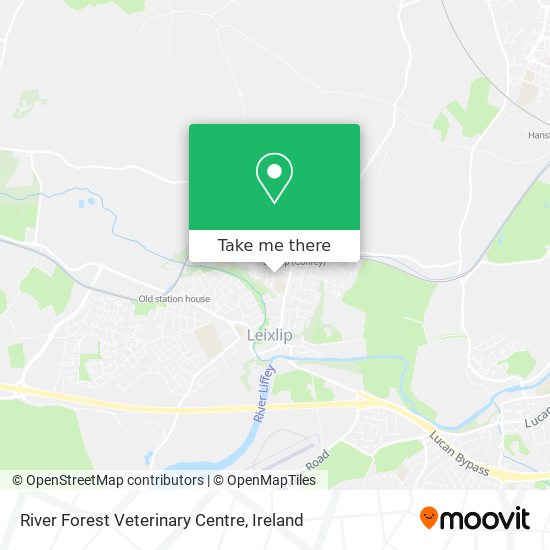 River Forest Veterinary Centre map